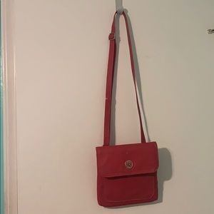 pink crossbody bag